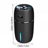 USB Air Humidifier Car Diffuser with LED Automatic Ultrasonic Mist Sprayer Cooler Electric Conditioner Cooling Purifier
