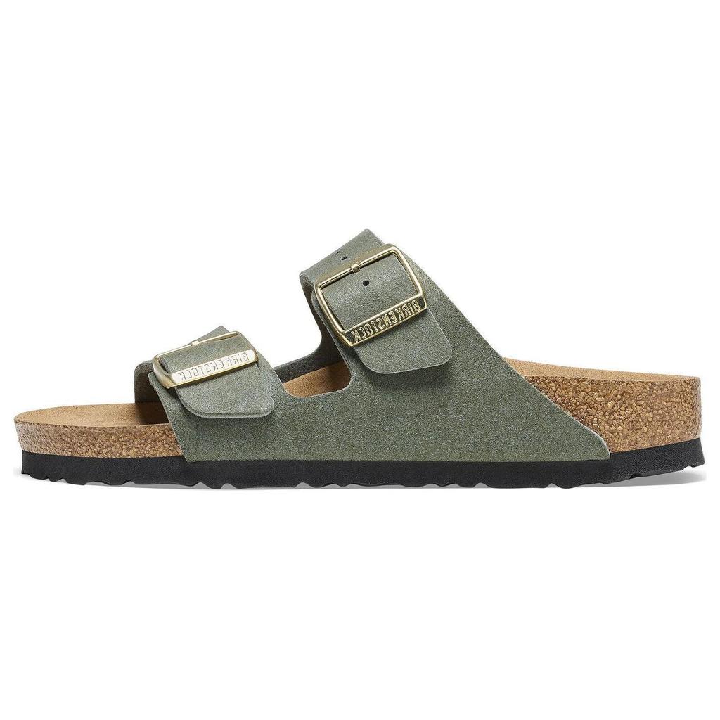 Birkenstock Slide Slippers Women's Light Green Narrow 1025477