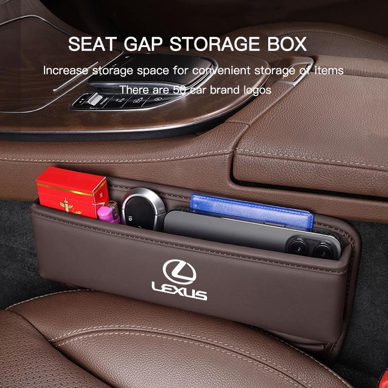 Autozubehör Sitzspalt-Organizer-Box Auslaufsichere Aufbewahrungstasche Für Lexus F SPORT CT ES GS NX IS250 CT200h IS300h ES300h ERX400h