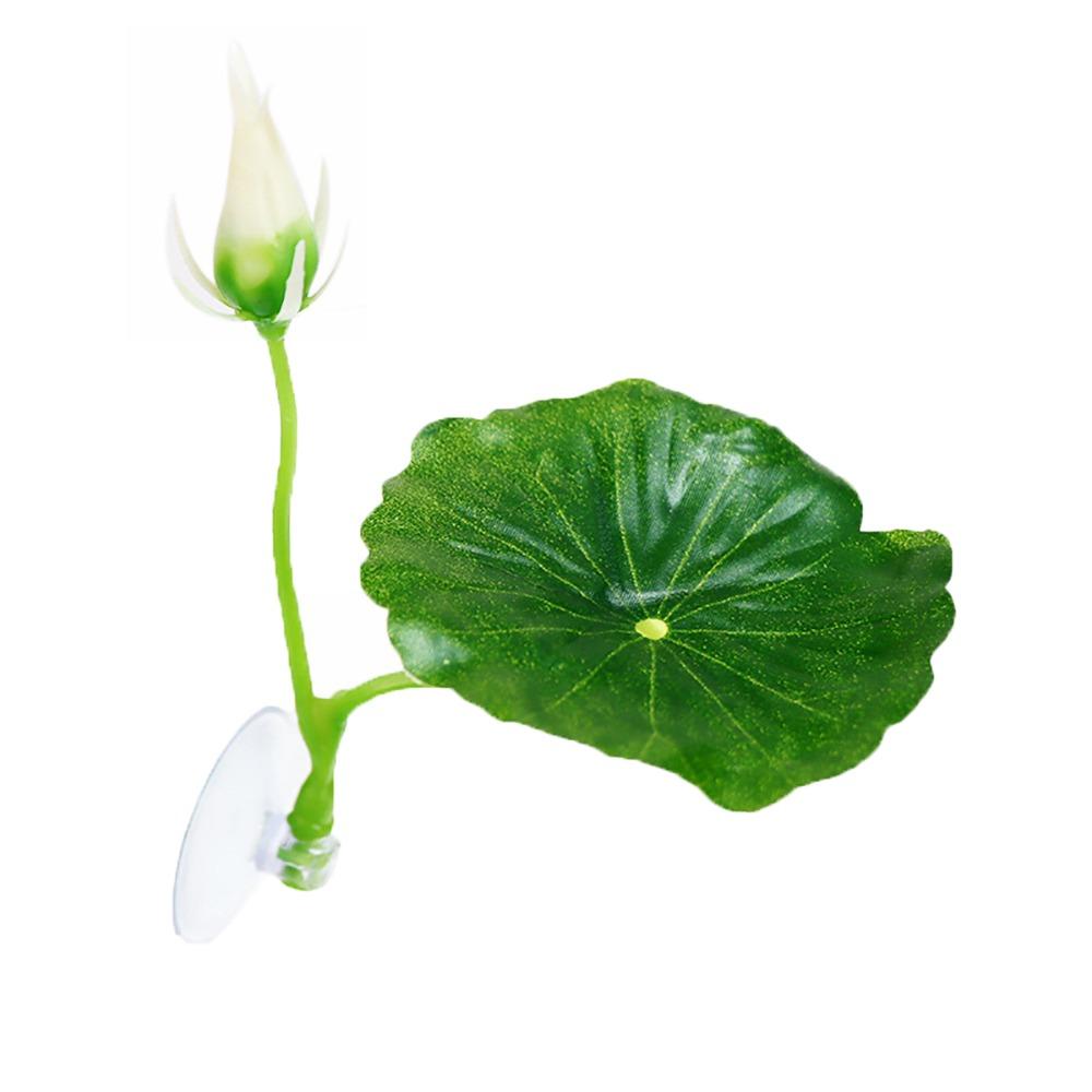 Simulated Lotus Leaves/Artificial Leaf Betta Fish Rest Leaf Plastic Frog Platform Habitat