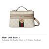 GUCCI Ophidia Canvas Box Bag, Handbag, Crossbody Bag, Shoulder Bag Extra Mini Women's Beige & White 816357-2ZGMN-9643