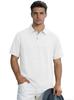 Polo Uomo in Lino Monocolore - T-shirt Premium da Business con Collo a Revers e Maniche Corte