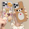 Cartoon R-RilakkumaS Phone Case for Samsung Galaxy S25 S24 S23 S22 S21 S20 Note20 FE Ultra Edge Plus 4G5G Transparent Soft Cover