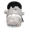 Excavator Air Conditioning Compressor 700651 Alloy Steel AC Compressor Replacement for DH55 DH60 12V