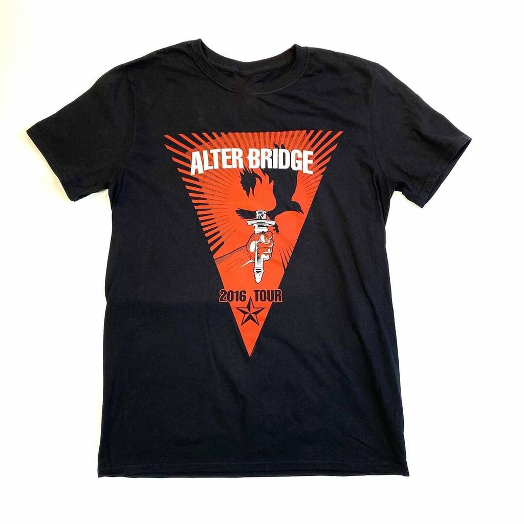 Alter Bridge Vintage Med 2016 Tour Shirt Klassisch Schwarz Unisex S-5XL