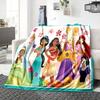 Princesses Together Blanket Soft Throw Blanket For Home Bedroom Bed Sofa Travel Office Solid Christmas Blanket