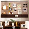 40x60cm Felt Bulletin Board Self Adhesive Cork Bulletin Board New Photo Display Board  Home Office