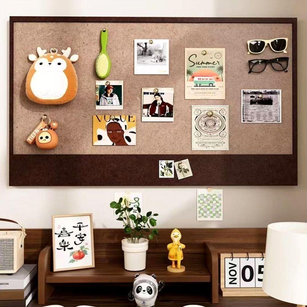 40x60cm Felt Bulletin Board Self Adhesive Cork Bulletin Board New Photo Display Board  Home Office