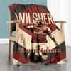 Arsenal Customize Text Blanket Multi-purpose Personalized Blanket Soft & Cozy Throw For Office Nap Livingroom Couch Four Seasons Multipurpose