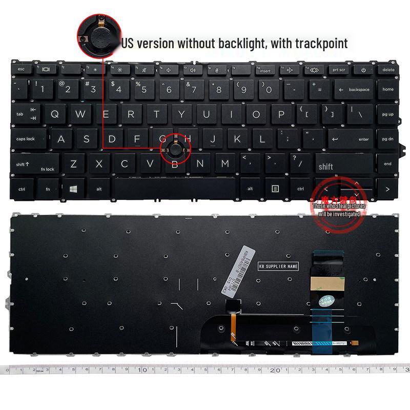 HP ZBook Firefly 14 Keyboard Compatible with Models: 745, 840, 845 G7/G8, 830, 840 G9/G11