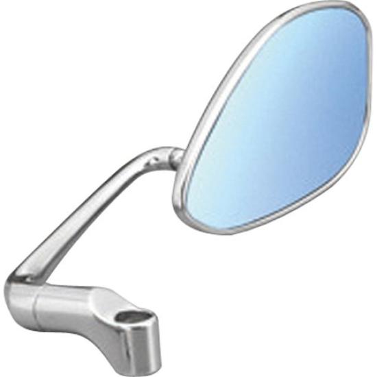 

Daytona Motorcycle Mirror Parallel Leaf Mirror Right Chrome Plated Blue 67885