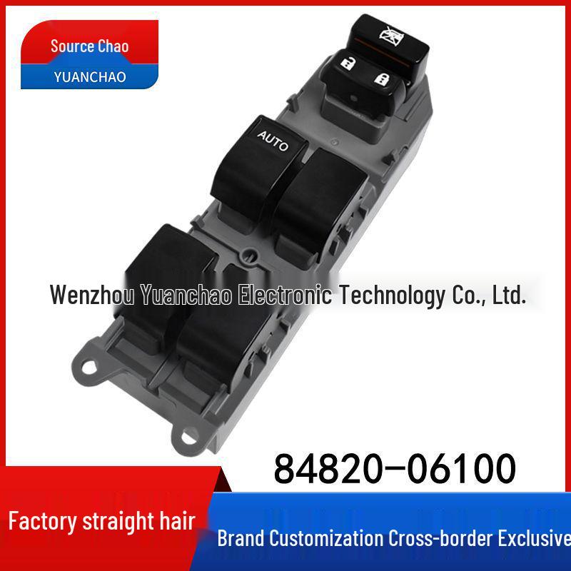 

Переключатель стеклоподъемника Toyota Camry, RAV4, Highlander, Yaris 84820-06100 Electric