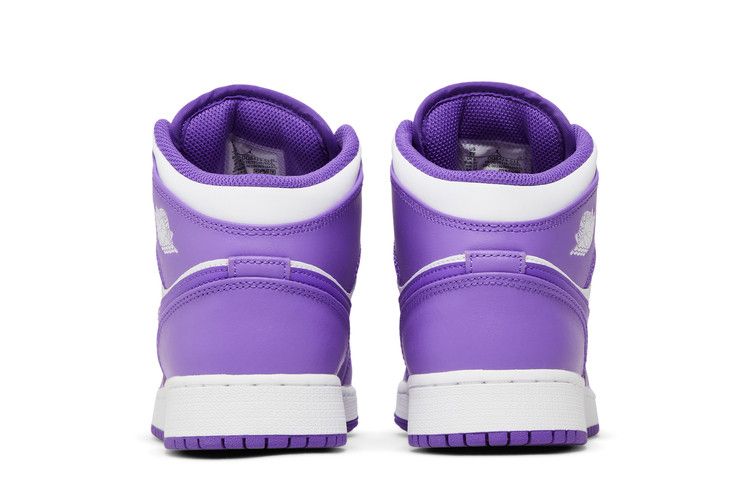 Kids' Sneakers Nike Jordan 1 Mid Purple Venom (GS) Purple Venom/White