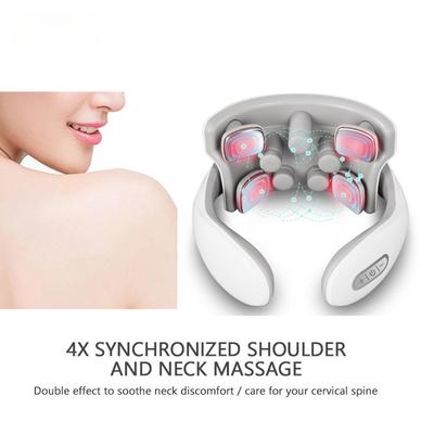 Boyun Masajı Akıllı Şarj Isıtma Sıcak Presleme Manyetik Darbe Moda Çok Kullanıcılı Kullanım Taşınabilir Darbe Boyun Masajı