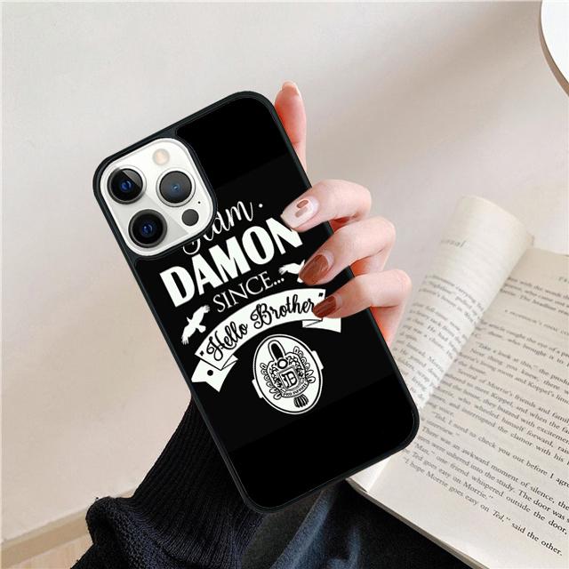 A little bit of Damon Vampire Diaries Phone Case Cover For iPhone 17 Air 15 16 Pro Max 14 13 12 11 Pro Max Plus