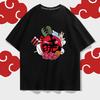 Naruto T-shirt Summer Trendy Brand Japanese Animation Teen Loose Shoulder Plus Size Top
