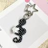 Fashion Cartoon Acrylic Keychain Sweet Musical Note Shaped Keychain DIY Bag Charms Fashion Accessories