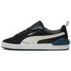Suede Series Bloc Classic Versatile Casual Low-Top Sneakers Unisex Sneakers Black 384187-01