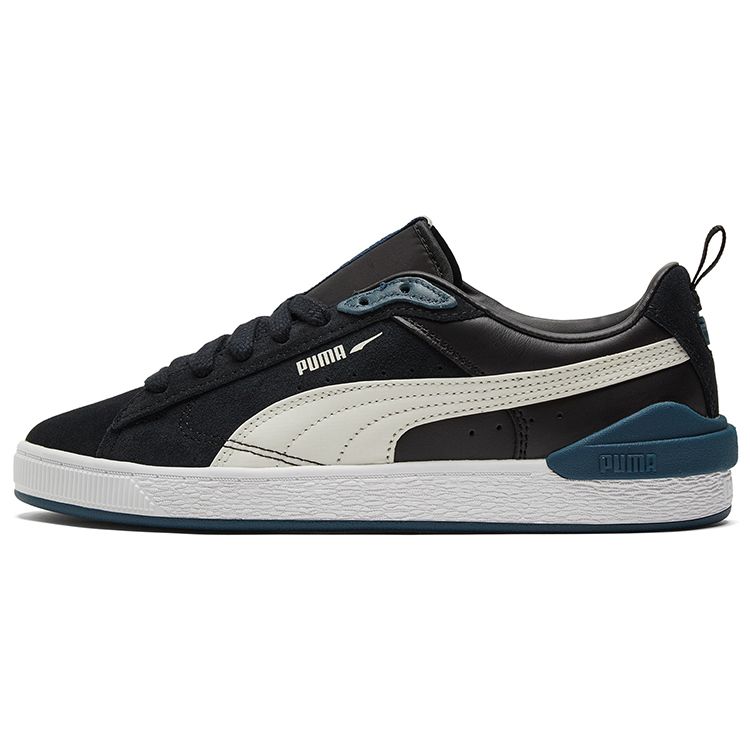 

Puma Серия Suede Bloc Classic Универсальные повседневные низкие кеды Унисекс Кеды Черные 384187-01 35.5