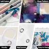 Abstract Art Bath Curtain - Bold Colors & Modern Design, Waterproof Home Decor Adds Contemporary Style To Your Bathroom