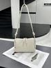 New Leather Women's Bag Fashionable Woven Mini Camera Bag Pillow Shell Small Bag Single Shoulder Oblique Span Bag