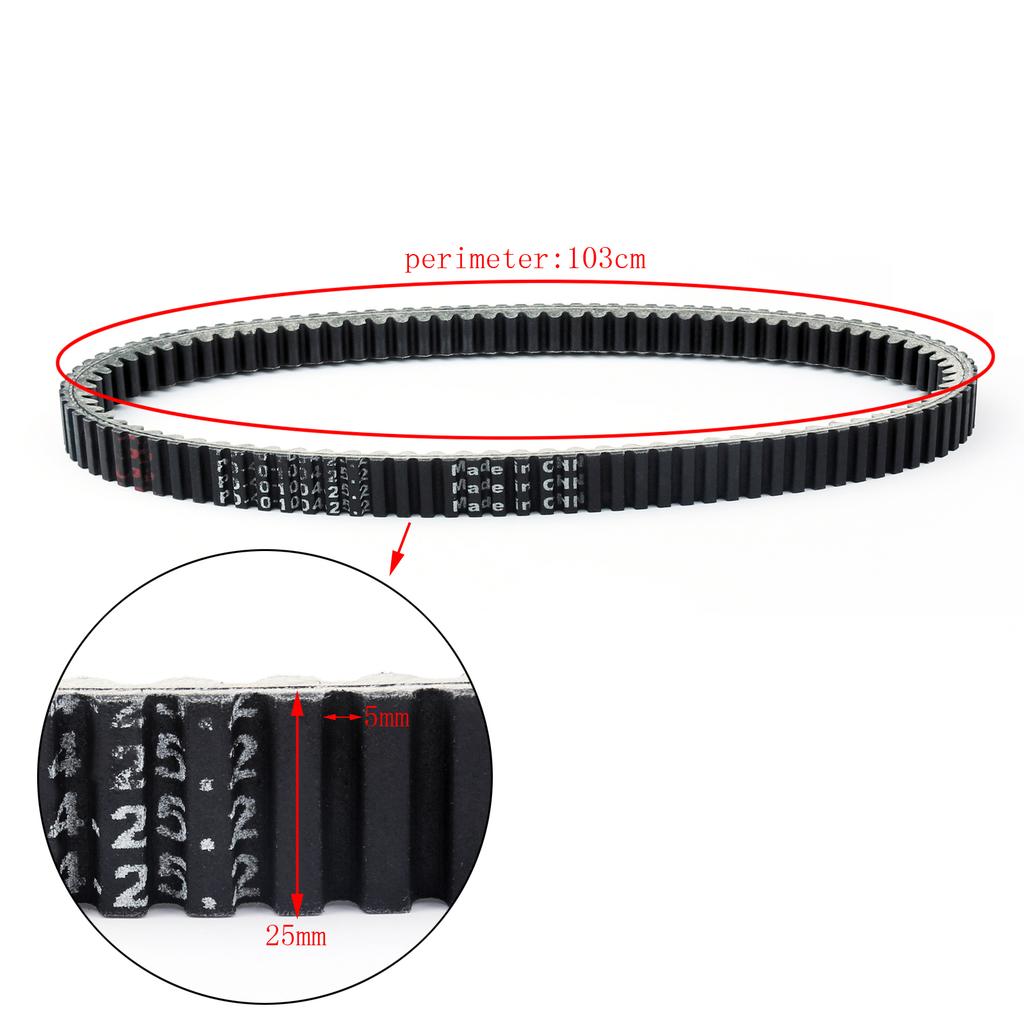 Drive Belt 23100-LEA7-E01 For Kymco Downtown 300 350 Shadow K-XCT People GTi 300