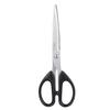 Deli 6009 Large Stainless Steel Round Head Scissors for Students & Office Use