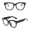 2pcs Anti Blue Light Transparent Anti-Radiation Glasses For Women Glasses Eyeglasses Computer Goggles Eyewear