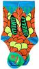Cinelli POSEIDON ANA BENAROYA Socks in Azzurro/Yellow/Green