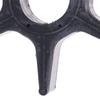 Water Pump Impeller for Outboard Motor Maintenance, Six Curved Rubber Blades with Integrated Hub and Keyed Center Bore 18-3250 500337 19210-ZW1-B02