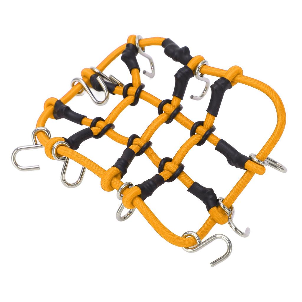 RC Elastic Luggage Net Simulation RC Luggage Roof Rack Net with Hook for Jimny Remote Control Car