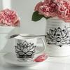 Paper Ceramic Decals Pottery Ceramics Clay Transfer Paper Underglaze Flower Paper July Lotus 520x370mm Pattern: 48x33mm