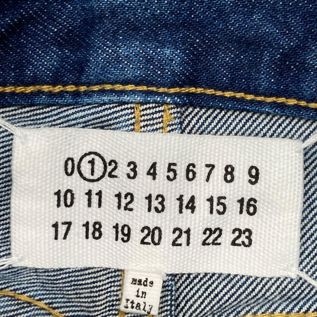 Maison Margiela Indigo S51LA0157 Margiela 1 Denim Pants Bottoms 1 blueUsed