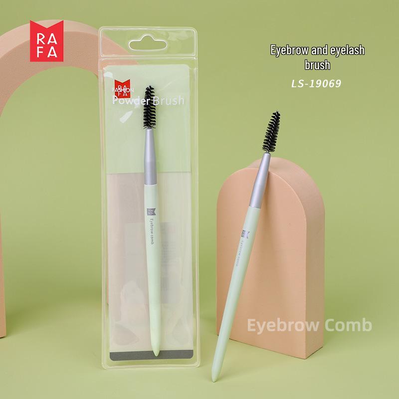 

Lafa Matcha Dual-Use Eyebrow & Eyelash Brush with Microcrystal Silk Bristles - LS-19069