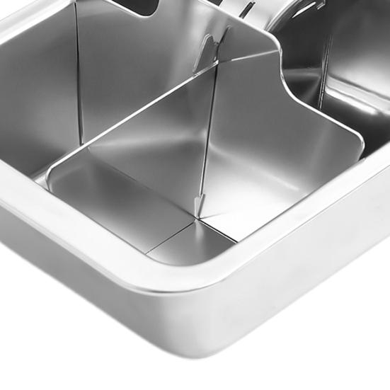 Stainless Steel Ice Cube Tray with Lever Handle Large Cubes Mold Whiskey Cocktail Ice Maker Vintage Inspired Kitchen Bar Essential