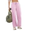 Women's Solid Color Casual Sports Pants Jogging Pants Multi-stitching Fashion Sweatpants