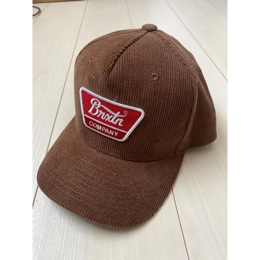 Used BRIXTON corduroy baseball cap cap
