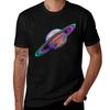 Saturn The Ringed Planet TShirt Odor Resistant Short Sleeve Top
