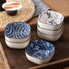 Japanische Mini Keramikteller Grill Schälchen Sashimi Sushi Sojasauce Schalen Zuhause Schreibtisch Snack Obst Dessert Teller