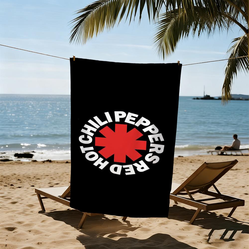 Red Hot Singer C-Chili Towel Beach Quick Dry Soft P-Peppers Pool Towels Gift for Travel Gym Shower Camping Sports