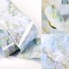 Marble Stained Starry Nail Art Sticker Pink Blue Foil Manicure Transfer Decals