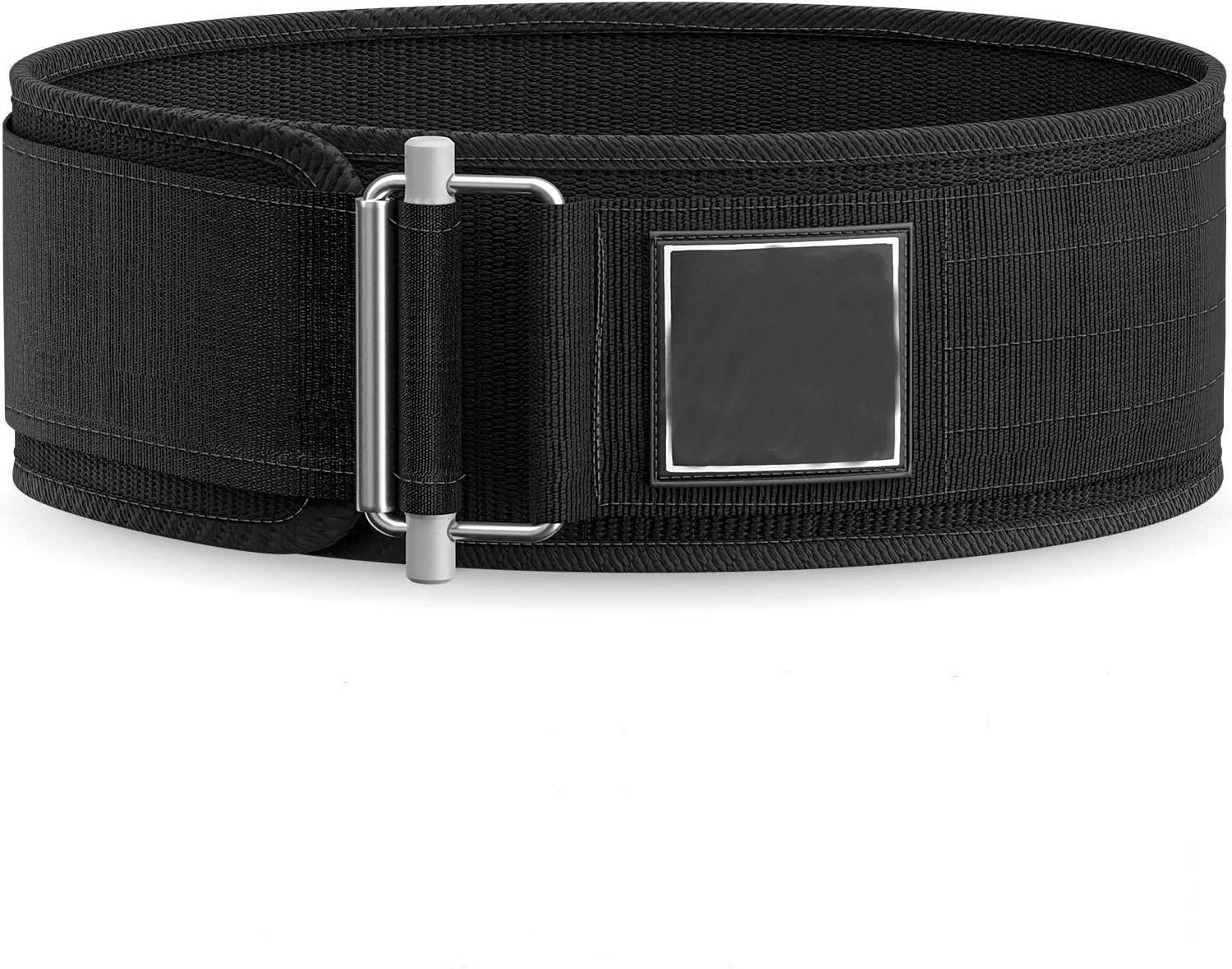 Custom Professional Squat Hard Pull Nylon Belt Power Weight Lifting Waist Abdominal Training Sports Gym Protection Fitness Belt S чёрный