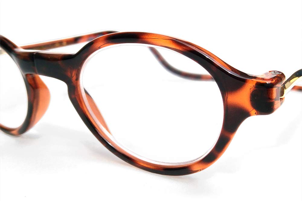 Click Classic Click Reader Reading Glasses Click Shop Original - (Shiny Brown, 2.50)