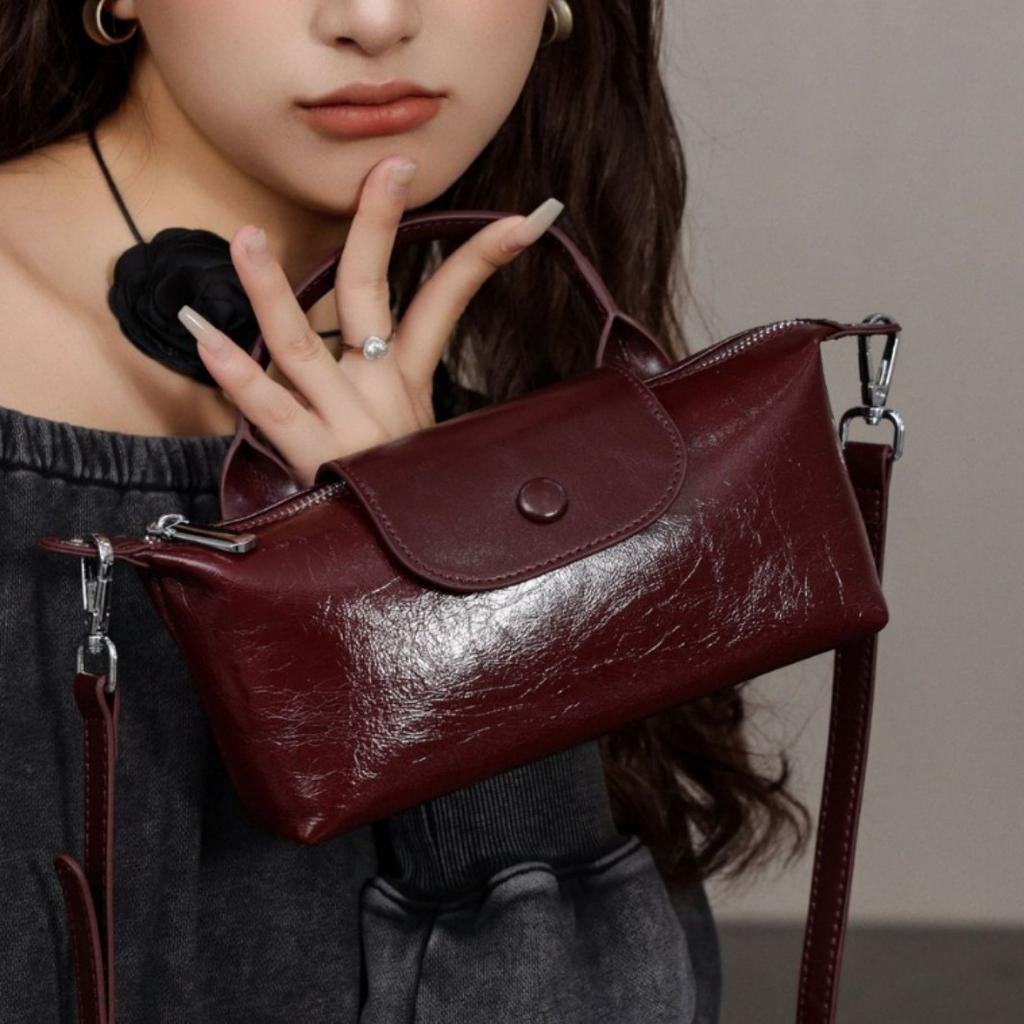 Cowhide Shoulder Bag, Women's Fashion Bag