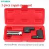 3-Piece 22mm Oxygen Sensor Wrench Set - Automotive Repair Tool