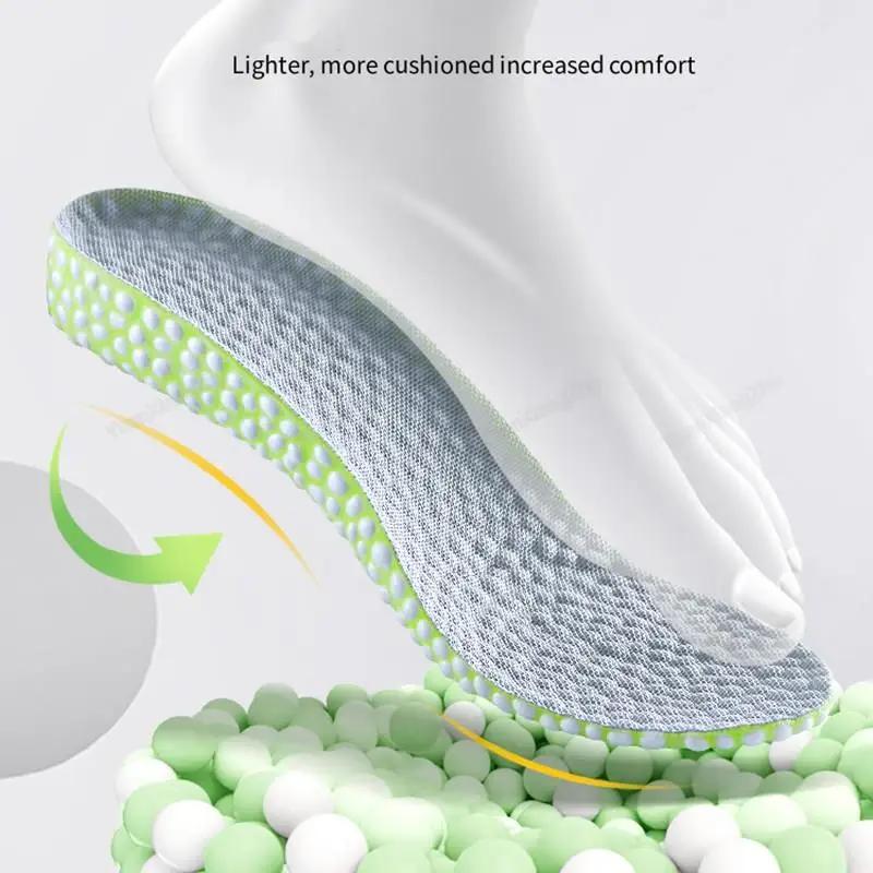 Boots Height Increase Shoes Insole Quality Sneakers Shock Absorption Insoles for Feet 1.5cm/2.5cm/3.5cm Growing Shoe pads 1Pair