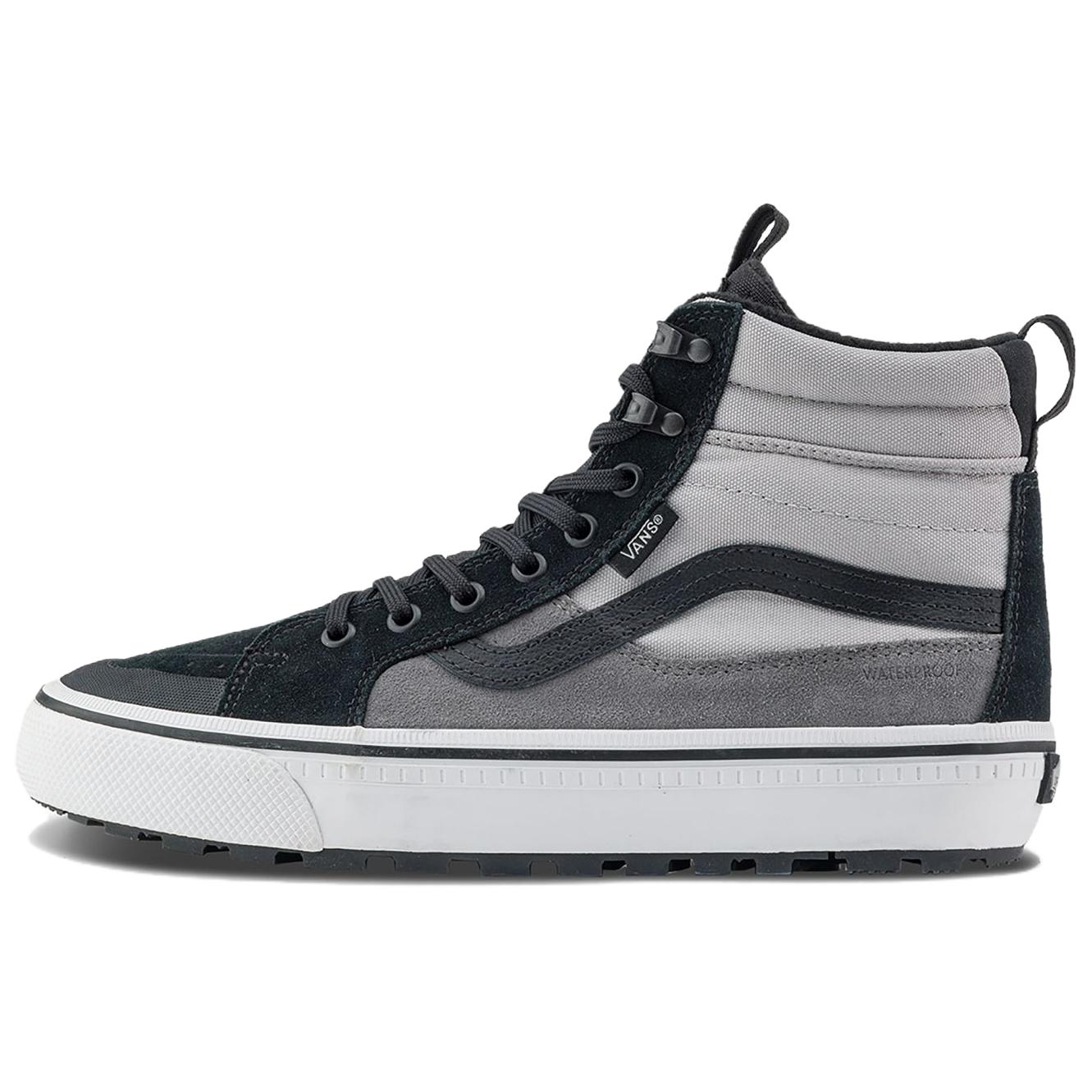 

Vans MTE Sk8 Hi High top Skateboard Shoes Unisex Black Gray Sneakers VN000DAQ239 39 черный серый