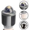 1pc H4 H6 BA20D LED Motorcycle Headlight Bulb Moto Spotlights CSP Lens White Yellow Hi Lo Lamp Scooter Accessories Fog Lights