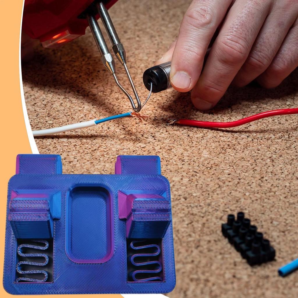 Soldering Wire Holder Adjustable Wire Holder Welding Table Clamp Electric Wire Welding Fixture Holding Soldering Tool Accessory
