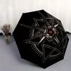 Devil Horns: Cool Graphic Design for T-ShirtsUmbrella, Portable 3-Fold Compact Umbrella,Christmas Gift ES508